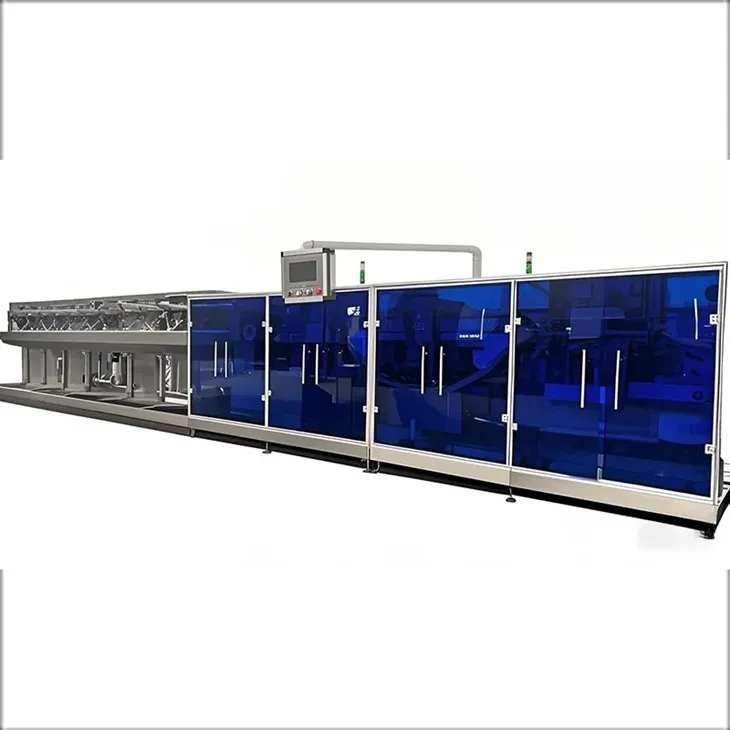 Double Rolls Full Atomactic Wet Wipes Machine