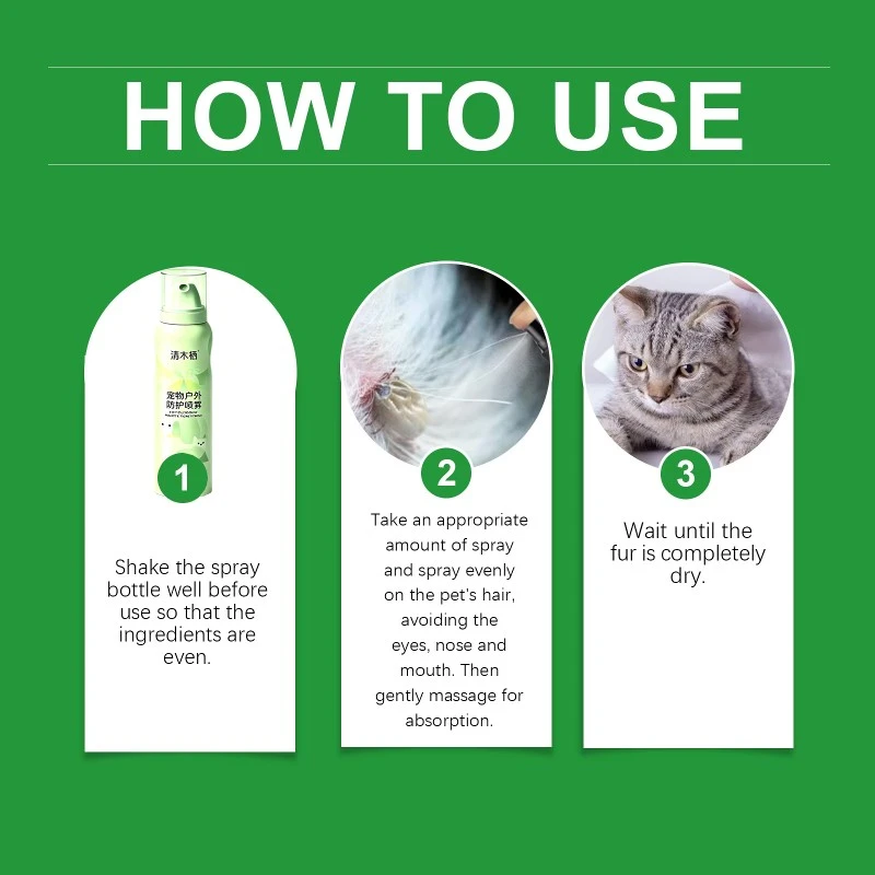 Pet Outdoor Protection Spray usage Pet Outdoor Protection Spray usage